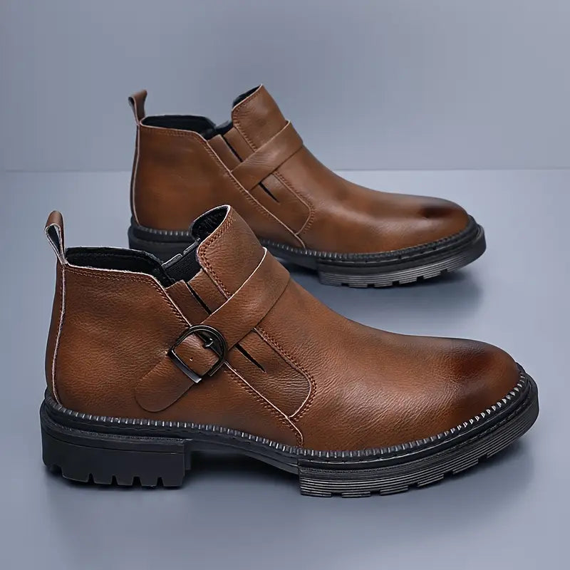 Liam™ | Ranger boots in leer voor mannen