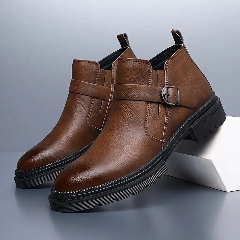 Liam™ | Ranger boots in leer voor mannen