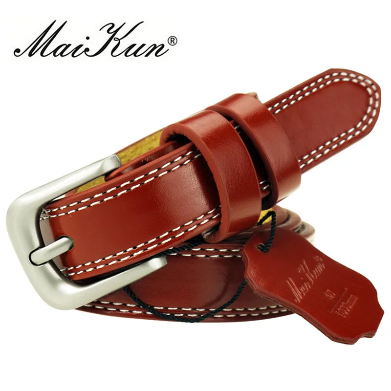 Ilaria™ | Leren riem voor dames (2,2 cm)