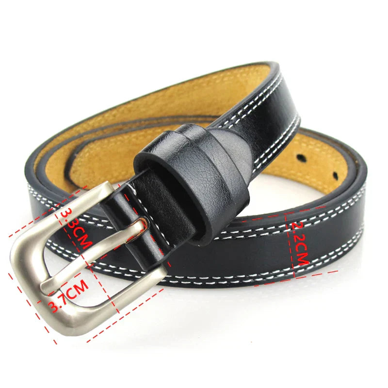 Ilaria™ | Leren riem voor dames (2,2 cm)