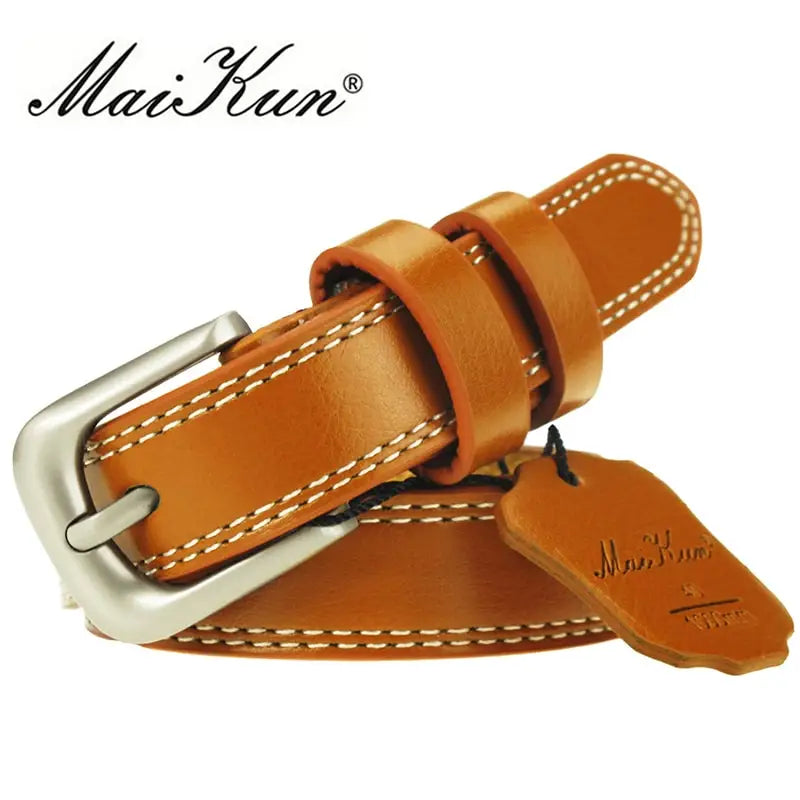 Ilaria™ | Leren riem voor dames (2,2 cm)