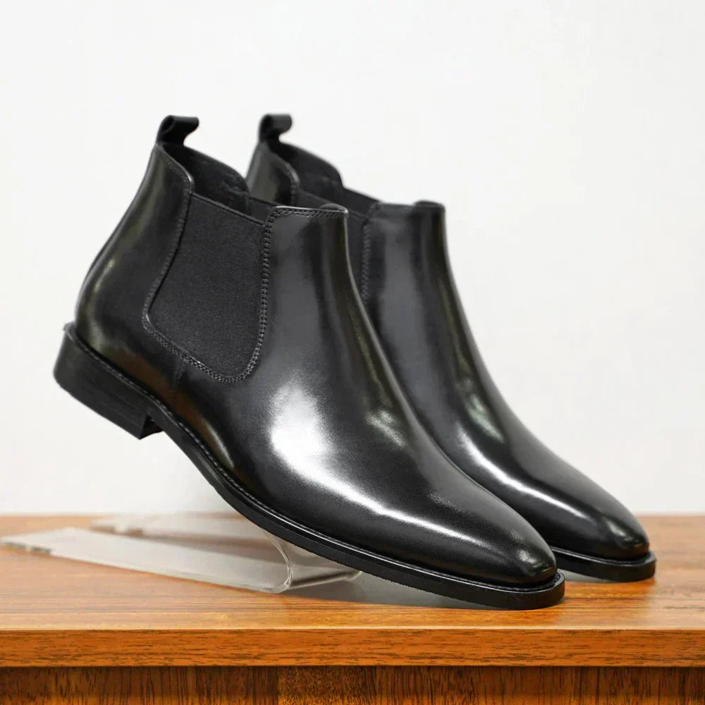 Craig™ | Chelsea boots in echt leer