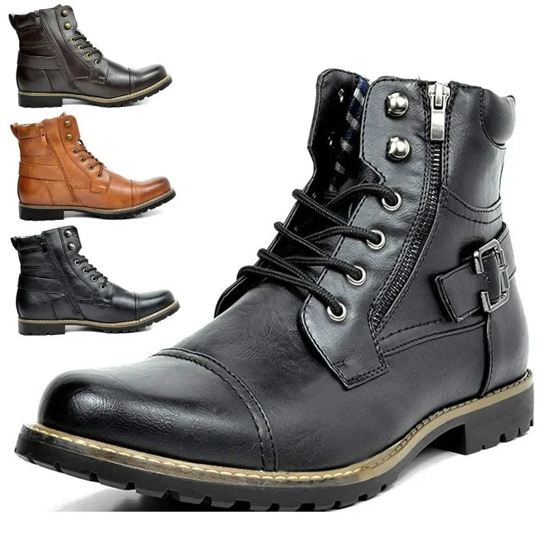 Damon™ | Leren veterschoenen