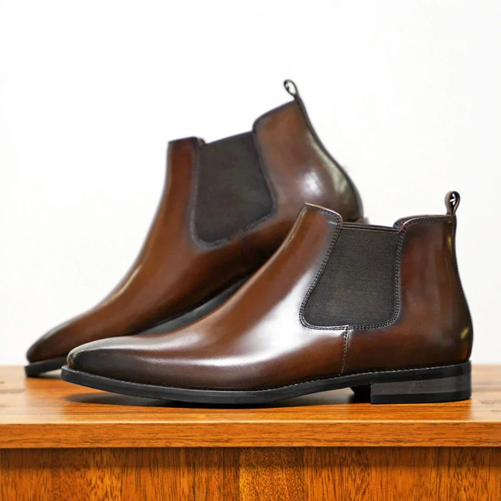 Craig™ | Chelsea boots in echt leer